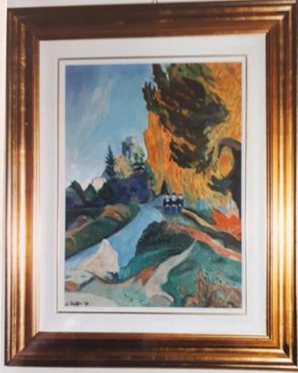 Quadri olio su tela omaggio a Paul Gauguin