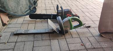 Coppia attrezzi da giardino: Motosega Parkside + T