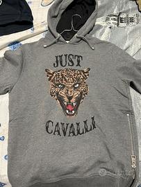 Felpa col cappuccio just cavalli