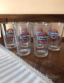 6 bicchieri birra dreher