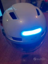 ekoi casco urbano bici monopattino con luci