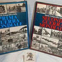 N.2 libri Storia Illustrata prima seconda guerra