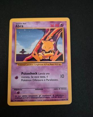 Carta Pokémon Abra 43/102 