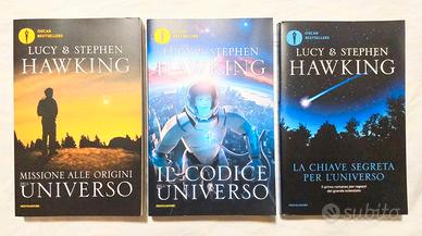 Lucy & Stephen Hawking 3 Volumi Ed. Mondadori 