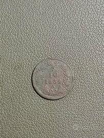moneta 5/10 kreutzer 1859 - impero Austro ungarico