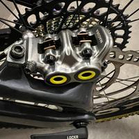 Freni magura MT7 con pastiglie e dischi nuovi