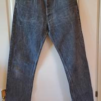 Jeans Lewis 501 originali da uomo neri