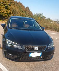 Seat Leon. 1,6 diesel, nero, 2018