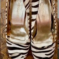 Scarpe Décolleté Zebra Print – Taglia 38