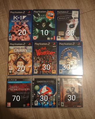 videogiochi PlayStation PS2 PS3 