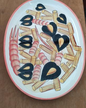 Piatto in ceramica