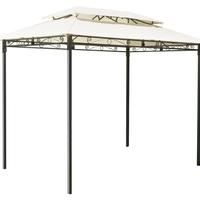 Elegante Gazebo in Ferro 3x2m con Telo Ecrù