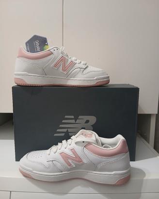 new balance 480 white donna taglia 37.5 nuove