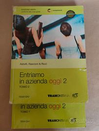 Libri Entriamo in Azienda Oggi 2  tomo 1 e tomo 2