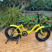 Fat bike pieghevole