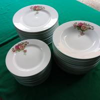 set 14+14+14 piatti porcellana sillesian