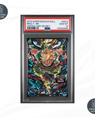 PSA 10 BROLY : BR UM5-SEC2 UNIVERSE MISSION 5