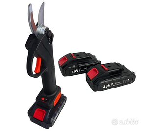 SQUADO - Forbice da Potatura, Doppia Batteria 48V