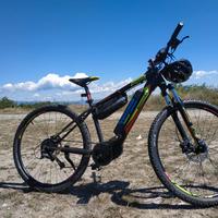 MTB e-bike assistita