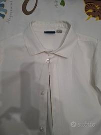 camicia bianca bambino 6 anni 116 cm 
