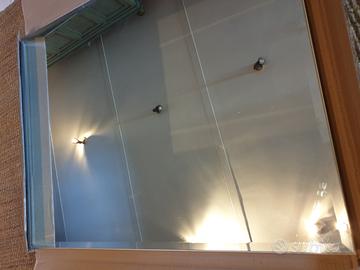 SPECCHIO con cornice bianca