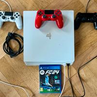 Playstation PS4 pro + 3 controller originali