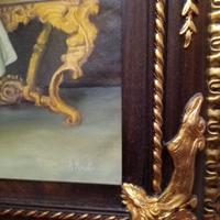 Quadro olio su tela.