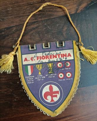 piccolo gagliardetto Fiorentina 1990 Baggio 