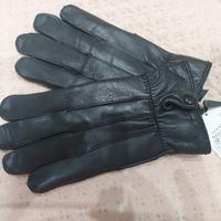 guanti in pelle da uomo