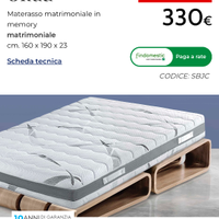 Materasso matrimoniale