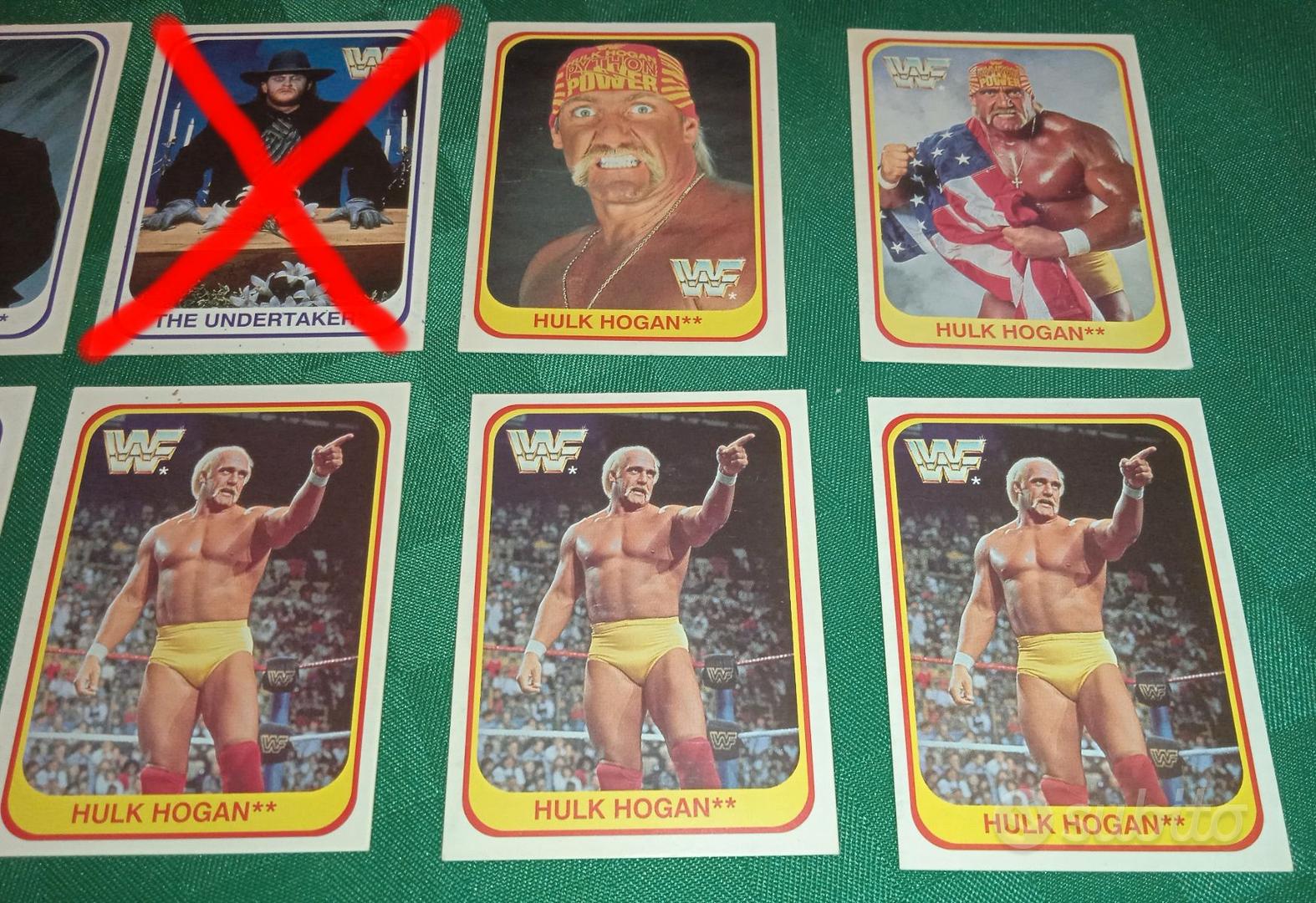 Carte à Collectionner Hulk Hogan – WWF Merlin 1991 #92 – Édition Allemande