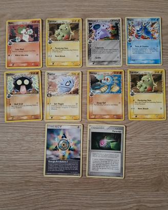 Lotto 10 carte Pokemon ex Isola dei Draghi 