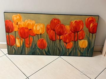 Tulipani Dipinto su legno