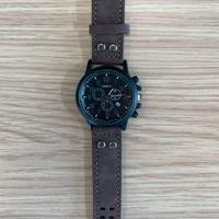 Orologio Uomo Geneva – Vintage Cinturino in Pelle
