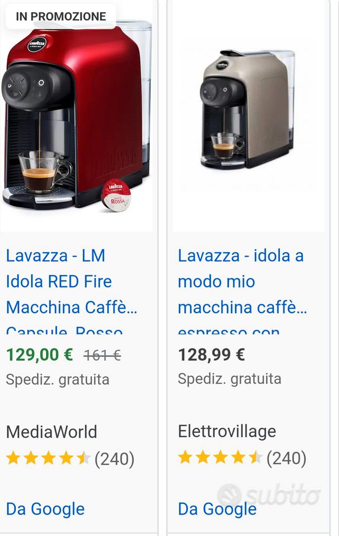 Macchina da caffè Lavazza Idola Red Fire. Lavazza Idola