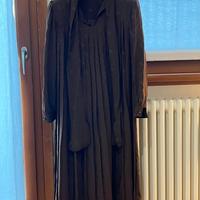 Abito donna in seta 100%, taglia M/L (Y021)