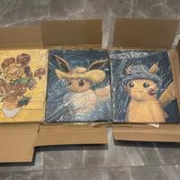 Pokemon Center ×Van Gogh Museum Dipinti in Canvas 