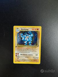 Machamp holo prima edizione set base