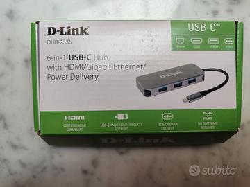 D-Link 6 in 1 USB-C Hub