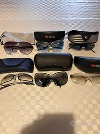 Stock occhiali da sole e da vista vari marche.