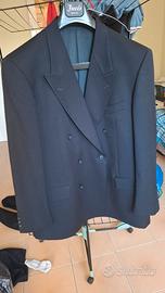 Facis/GFT Giacca doppiopetto vintage blu Tg. 52