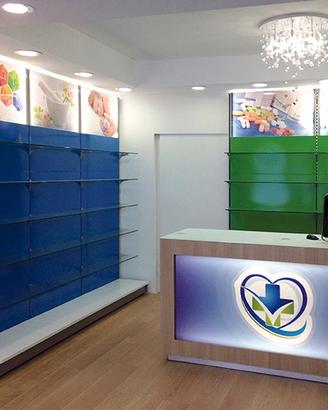 Arredo completo, Farmacia con Banco professionale