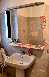 Mobile specchio da bagno 