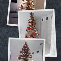 Albero di natale in legno artigianale 