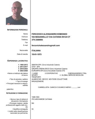 Magazziniere -carrellista