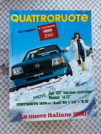 Quattroruote 1980 - Annata Completa (12 nr)