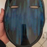 Maschera Luminosa con App Control LED  Halloween