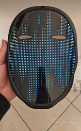 Maschera Luminosa con App Control LED  Halloween