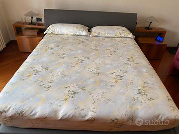 Parure copripiumino con federe, in pura seta