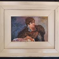 Giovanni Vicedomini, dipinto olio su legno 